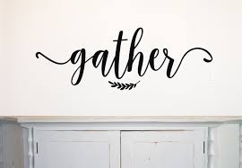 You may discovered another dining room wall decals higher design ideas. Dining Room Wall Decal Gather Wall Decal Vinyl Wall Decal Wedding Gift Farmhouse Decor Farmhouse Wall Decal Gather Kitchen Wall Decal Home Decor Home Living