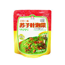 冷蔵便 エゴマの葉キムチ 三口一品蘇子叶泡菜215ｇ キムチ 漬物 泡菜 37233 菜 31867 アジア 中華 食材専門通販 アジアンストア Asian Store