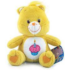 the care bears clap as the care bear cousins jump over to birthday bear, birthday bear is now seen opening a present birthday bear: Birthday Care Bear Care Bears Plush Care Bears Cousins Care Bears Vintage