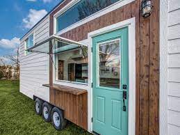 Tiny House Food Truck Window Maisons Minuscules Maison Mobile Petit Mouvement Maison