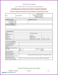 Incident Report Template Itil Professional Cyber Security Incident Report Template Itil Management It Format Security Report Incident Report Report Template