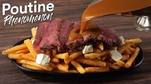 To finish the dish, pile the chips into deep bowls, warm the gravy and pour it over the chips. I Tried My Take On Poutine And It S Insanely Good Youtube