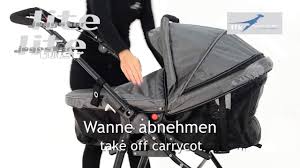 Der bezug ihrer babywanne wird auf diese weise geschont. Tfk Joggster Lite Lite Twist Adapter Babyzeiten Youtube