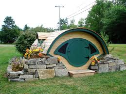 Creative solutions for people to live in harmony with nature. Woodshire Hobbit Hole Playhouse Eclectic House Exterior Portland Maine By Wooden Wonders Houzz Uk