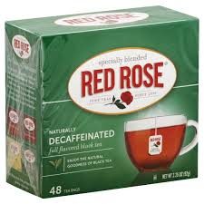 Maybe you would like to learn more about one of these? Red Rose Naturally Decaffeinated Black Tea Decaf Tea Bags 48 Ct Walmart Com Walmart Com
