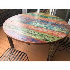 Besides, we really wanted to make this project out of reclaimed wood. Dining Table Made Of Wood Off 68