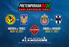 Pumas unam santos laguna vs. Alamodome On Twitter Announced San Antonio Confirmed As Host Of Pretemporada Mx 2021 Club America Vs Tigres And Chivas De Guadalajara Vs Rayados July 10 11 Alamodome Tickets For