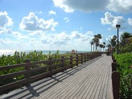 Soak up the sun at miami beach boardwalk, which stretches for nearly 40 blocks along the atlantic ocean. Free Miami Beach Boardwalk Stock Photo Freeimages Com