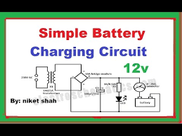 Fast charge method and slow charge method. Simple Battery Charging Circuit In Hindi By Niket Shah Youtube