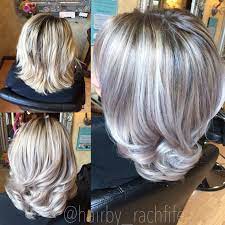 Silver Blonde Granny Hair Trend Is Here Who Loves This Take On Platinum Blonde Who Knew Grey Hair Would Be In Col Granny Hair Silver Blonde Grey Hair Color