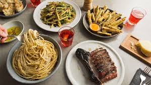 Choose 2 classic pastas ($9.95/person), one classic and 1 premium pasta ($10.50/person) or 2 premium pastas for ($11/person). An Italian American Feast American Dinner Menu Italian Dinner Party Recipes