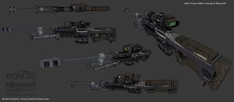 Artstation Halo Reach Unsc Sniper Flat Lighting Artem Volchik Artem Sniper Halo Cosplay