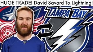 He was drafted by the columbus blue jackets in the fourth round, 94th overall, of the 2009 nhl entry draft. Huge Trade David Savard Traded To Lightning Blue Jackets Nhl Trade Deadline Rumors Live Stream Youtube