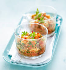 Recette Tartare De Saumon Au Gingembre Et Au Sesame Marie Claire Saumon Au Gingembre Tartare De Saumon Recette Tartare De Saumon