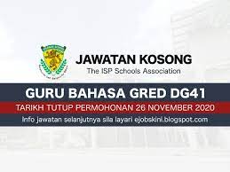 Contoh soalan guru bahasa dg41. Jawatan Kosong Guru Bahasa Gred Dg41 November 2020