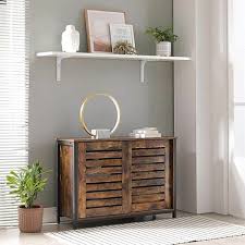 Vitrine weiß landhaus, landhaus vitrinenschrank weiß, geschirrschrank weiß. Vasagle Sideboard Kommode Schrank Kuchenschrank Mit Schiebeturen Wohnzimmer Flur Kuche Homeoffice Stahlgestell Industriestil Vintagebraun Schwarz Von