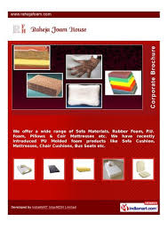 Custom cushions and standard #flexplus products sp Download Pdf Raheja Foam House