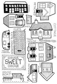 Hand Drawn Doodles On A Homes Theme Doodles Doodle Drawings Doodle Inspiration