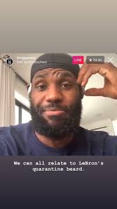 The official lebron james facebook page. Lebron S Beard Lakers