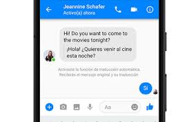 Gracias a nuestro fantástico traductor online podrás saber como se dice hola en ingles de forma rápida y gratuita. Facebook Messenger Anade Un Traductor En Tiempo Real De Ingles Y Frances A Espanol