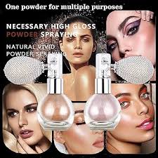 YXKJMN Body Glitter Spray Glitter Powder Highlighter Spray Powder for Hair  Face Nails Body Makeup : Buy Online at Best Price in KSA