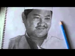 Pencil Drawing of Kazi Dayahang Rai Kabaddi Kabaddi
