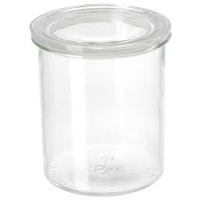 Ikea 365 Jar With Lid Glass Height 7 Diameter 6 Ikea Jar Diy Storage Containers Glass