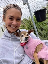 Adopted blind dog's first week with new owner