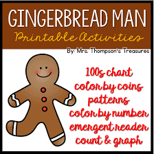 Teaching a gingerbread man theme during the winter is always a blast in preschool. Gingerbread Man Activities Mrs Thompson S Treasures