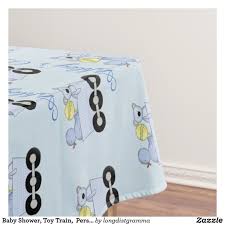 Baby Shower Toy Train Personalized Custom Tablecloth Baby Shower Table Cloths Custom Table Cloth Table Cloth
