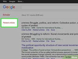 Maybe you would like to learn more about one of these? 3 Ways To Use Google Scholar Wikihow
