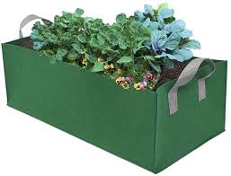 (2) total ratings 2, $21.90 new. Amazon Com Rtway Fabric Raised Planting Bed 47 2 X23 6 X15 7 Garden Grow Bags Herb Flower Vegetable Plants Bed Rectangle Planter For Plants Flowers And Vegetables Green Kitchen Dining