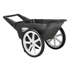 Rubbermaid Commercial Big Wheel 200lbs Cart Wheelbarrow Rubbermaid Rubbermaid Commercial Products