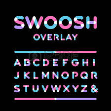 Script Font Rounded Font Vector Alphabet With Overlay Effect Letters Illustration Round Font Typography Alphabet Sports Fonts En el cuadro aparecen letras del abecedario, en mayúsculas y minúsculas. script font rounded font vector