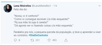 Ainda que já não sejam tão estigmatizados pela sociedade quanto eram há alguns anos, . Dia Do Canhoto Memes Invadem As Redes Sociais Veja Os Melhores Nd