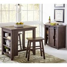 Shop for counter height high chair online at target. Jofran Madison County 3 Piece Counter Height Table Set Zak S Home Dining 3 Piece Sets