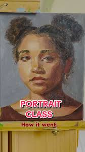 Demo from my portrait class in DTLA today. If you’re interested in trying  oil painting with me in Los Angeles see my instagram link in profile  #oilpainting #painting #artok #fyp #portrait ...