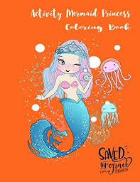 Little mermaid free printable coloring pages. Activity Mermaid Princess Coloring Book A Special Creative Fun Completely Unique Mermaids Colorings Pages For Kids Ages 4 8 9 12 Makes Is A Perfect Gift Size 8 5 X 11 Inches Series 13 Books Chcoloring 9798638549596 Amazon Com Books