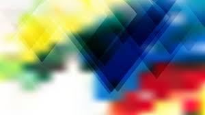 Blue red yellow and green. Free Red Yellow And Blue Modern Geometric Background Vector Illustration