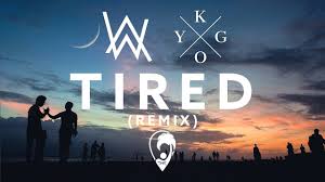 Alan Walker Ft Gavin James Tired Kygo Remix Lyric Video Alan Walker Song Lyrics Art Dj Music