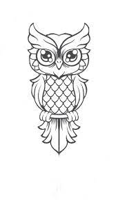 Cute Owl Cartoon Bird Svg Files For Silhouette Files For Cricut Svg Dxf Eps Png Instant Download Owls Drawing Cute Owl Drawing Owl Drawing Simple