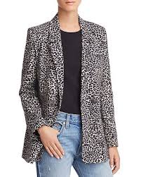Anine Bing Madeleine Leopard Blazer Bloomingdale S