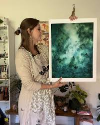 2023 was the year of learning, soaking in inspiration, and sharing my  previous work. Displaying my zodiac series at @sonder.abingdon this year  and seeing the turnout of friends, family, and new faces