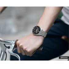 Seiko 5 Sports Superman Srpd55k1 Automatic 100m Black Dial Silver Stainless Steel Bracelet Men S Watch