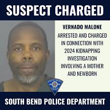 𝗦𝗨𝗦𝗣𝗘𝗖𝗧 𝗔𝗥𝗥𝗘𝗦𝗧𝗘𝗗, 𝗖𝗛𝗔𝗥𝗚𝗘𝗗 𝗜𝗡 𝗞𝗜𝗗𝗡𝗔𝗣𝗣𝗜𝗡𝗚  𝗖𝗔𝗦𝗘 A suspect has been arrested and charged in connection with an  investigation surrounding the kidnapping of a mother and her newborn. In  July 2024, the victim