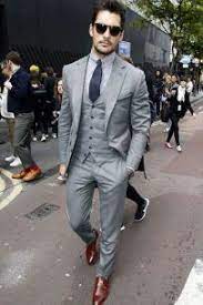 Men Wedding Suits Designs Latest Collection 2018 2019 Men Wedding Suits Formal Dresses For Men David Gandy Suit Light Grey Suits