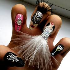 Variedad en diseños 100% creativos de decoracion de uñas. Nails Design Unique Nails Design Unique Nail Designs Unique Crazy Nail Art Nail Art Designs Summer