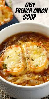 Easy French Onion Soup Recipe In 2020 French Onion Soup Easy Easy French Onion Soup Recipe Comfort Soup Recipes