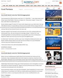 29 tanggapan to contoh surat perjanjian kontrak. Contoh Surat Pembaca Dan Tanggapannya Pada Kasus Kartu Kredit Mandiri