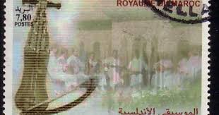 Postes Maroc Musique Andalouse Painting Art